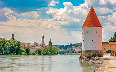 Passau in Bavaria, Germany Passau in Bavaria, Germany